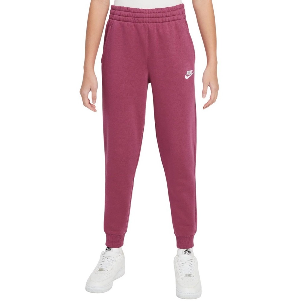Nike Unisex Big Kids' Sportswear Club Fleece Joggers Pants L NEW Pink NEW